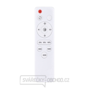 Solight LED osvětlení s dálkovým ovladačem Estela Black, 60W, 4500lm, 50cm, změna chromatičnosti, stmívatelné náhled