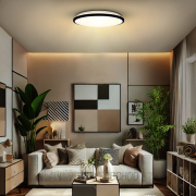 Solight LED osvětlení s dálkovým ovladačem Jamil, 48W, 3360lm, 40cm, změna chromatičnosti, stmívatelné Náhled