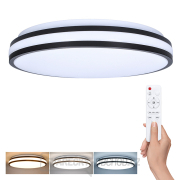 Solight LED osvětlení s dálkovým ovladačem Laskos, 48W, 3360lm, 39cm, změna chromatičnosti, stmívatelné gallery main image