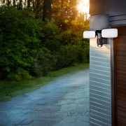 Solight LED solární osvětlení se senzorem, 9W, 850lm, 4000K, Li-Ion, černá Náhled