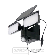 Solight LED solární osvětlení se senzorem, 9W, 850lm, 4000K, Li-Ion, černá náhled