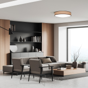 Solight LED osvětlení s dálkovým ovladačem Brownie, 48W, 3360lm, 40cm, změna chromatičnosti, stmívatelné Náhled