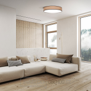 Solight LED osvětlení s dálkovým ovladačem Brownie, 48W, 3360lm, 40cm, změna chromatičnosti, stmívatelné Náhled