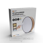 Solight LED osvětlení s dálkovým ovladačem Brownie, 48W, 3360lm, 40cm, změna chromatičnosti, stmívatelné náhled