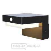 Solight LED solární nástěnné osvětlení Palermo, 5W, 400lm, 3000K gallery main image