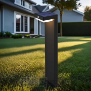 Solight LED solární sloupkové osvětlení Palermo, 5W, 400lm, 3000K náhled