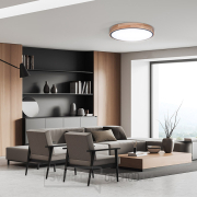 Solight LED osvětlení s dálkovým ovladačem Iron Oak, 48W, 3360lm, 40cm, změna chromatičnosti, stmívatelné Náhled