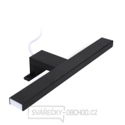 Solight LED koupelnové osvětlení nad zrcadlo 3v1, 7W, 455lm, 4000K, IP44, 40cm, černá Náhled
