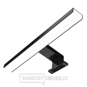 Solight LED koupelnové osvětlení nad zrcadlo 3v1, 7W, 455lm, 4000K, IP44, 40cm, černá gallery main image