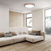 Solight LED osvětlení s dálkovým ovladačem Iron Oak, 60W, 4200lm, 51cm, změna chromatičnosti, stmívatelné Náhled