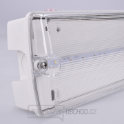Solight LED nouzové osvětlení, 4W, 200lm, IP65, LiFePo4 1000mAh baterie, autotest Náhled