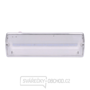 Solight LED nouzové osvětlení, 4W, 200lm, IP65, LiFePo4 1000mAh baterie, autotest gallery main image