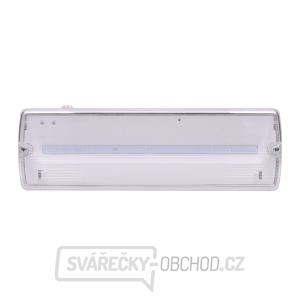 Solight LED nouzové osvětlení, 4W, 200lm, IP65, LiFePo4 1000mAh baterie, autotest gallery main image