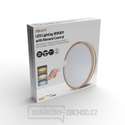 Solight LED osvětlení s dálkovým ovladačem Woody, 60W, 4200lm, 50cm, změna chromatičnosti, stmívatelné náhled