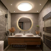 Solight LED osvětlení Adrano s ochranou proti vlhkosti, IP54, 18W, 1530lm, 3CCT, 28cm Náhled