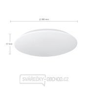 Solight LED osvětlení Adrano s ochranou proti vlhkosti, IP54, 28W, 2380lm, 3CCT, 38cm náhled