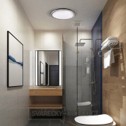 Solight LED osvětlení Acate s ochranou proti vlhkosti, IP54, 24W, 2160lm, 3CCT, 30cm, stříbrná Náhled