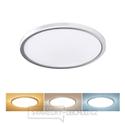 Solight LED osvětlení Acate s ochranou proti vlhkosti, IP54, 24W, 2160lm, 3CCT, 30cm, stříbrná gallery main image