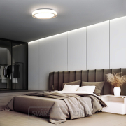 Solight LED osvětlení s dálkovým ovladačem Floco, 30W + 6W RGB, 2100lm, 40cm, změna chromatičnosti, stmívatelné Náhled