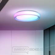 Solight LED osvětlení s dálkovým ovladačem Floco, 30W + 6W RGB, 2100lm, 40cm, změna chromatičnosti, stmívatelné náhled