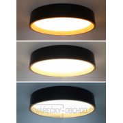Solight LED osvětlení s dálkovým ovladačem Larios Black, 48W, 3360lm, 39cm, změna chromatičnosti, stmívatelné Náhled