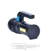 Nabíjecí LED svítilna s rukojetí a bočním světlem, 150+100lm, Li-Ion náhled