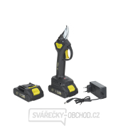 Akumulátorové nůžky na větve 30 mm 2x2,0 Ah 21V s teleskopickou tyčí 1,65-2,50 m náhled