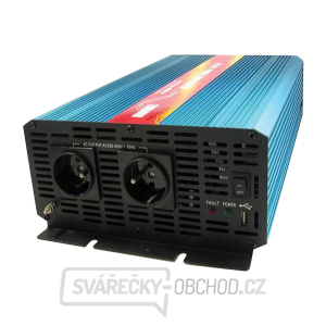 Měnič napětí CARSPA P2000 12V/230V 2000W čistá sinusovka gallery main image