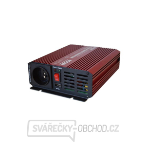 Měnič napětí CARSPA P400 12V/230V 400W čistá sinusovka USB gallery main image