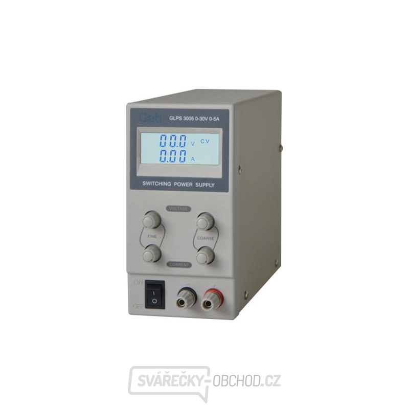 Zdroj laboratorní GETI GLPS 3005  0-30V/ 0-5A gallery main image