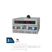 Zdroj laboratorní GETI GLPS 3005E  2x0-30V/ 0-5A+ (5V-3A) gallery main image