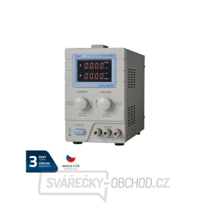 Zdroj laboratorní GETI GLPS 3005T  0-30V/ 0-5A gallery main image