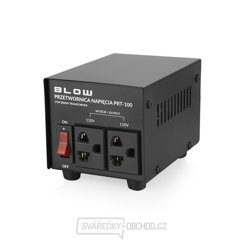Měnič napětí BLOW PRT-100 230V/110V 100W gallery main image