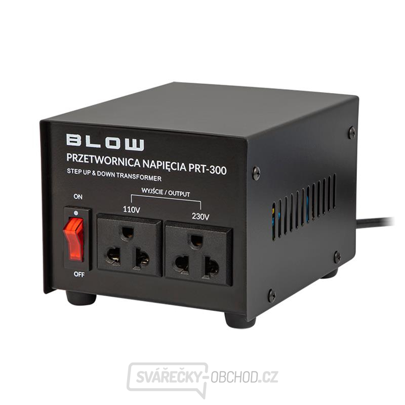 Měnič napětí BLOW PRT-300 230V/110V 300W Měnič napětí BLOW PRT-300 230V/110V 300W gallery main image