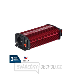Měnič napětí GETI GPI 612 12V/230V 600W USB gallery main image