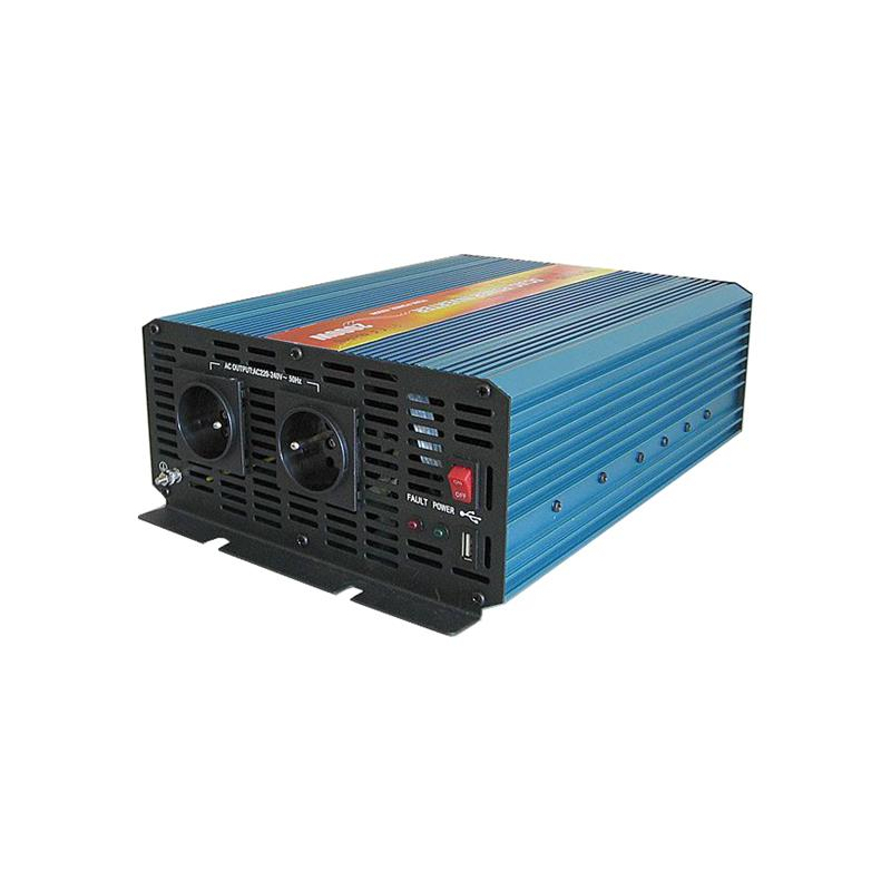 Měnič napětí CARSPA P2000 12V/230V 2000W čistá sinusovka 04230467