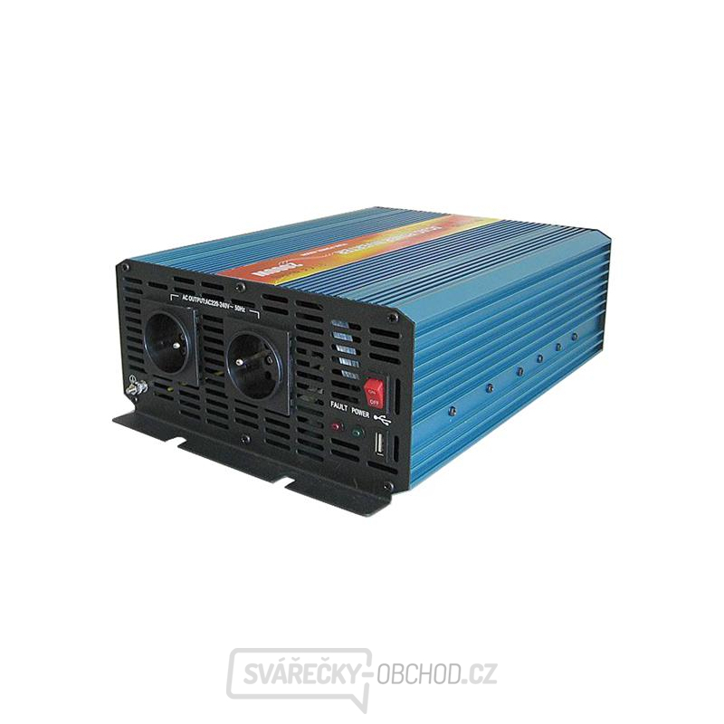 Měnič napětí CARSPA P2000 12V/230V 2000W čistá sinusovka gallery main image