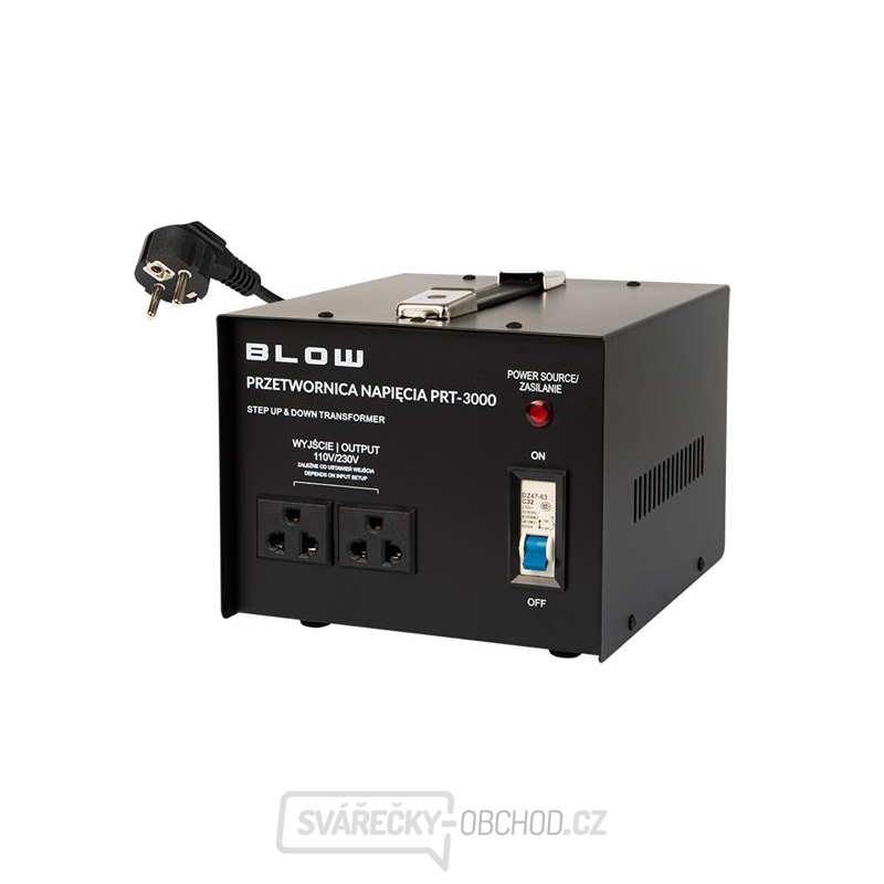 Měnič napětí BLOW PRT-3000 230V/110V 3000W Měnič napětí BLOW PRT-3000 230V/110V 3000W gallery main image