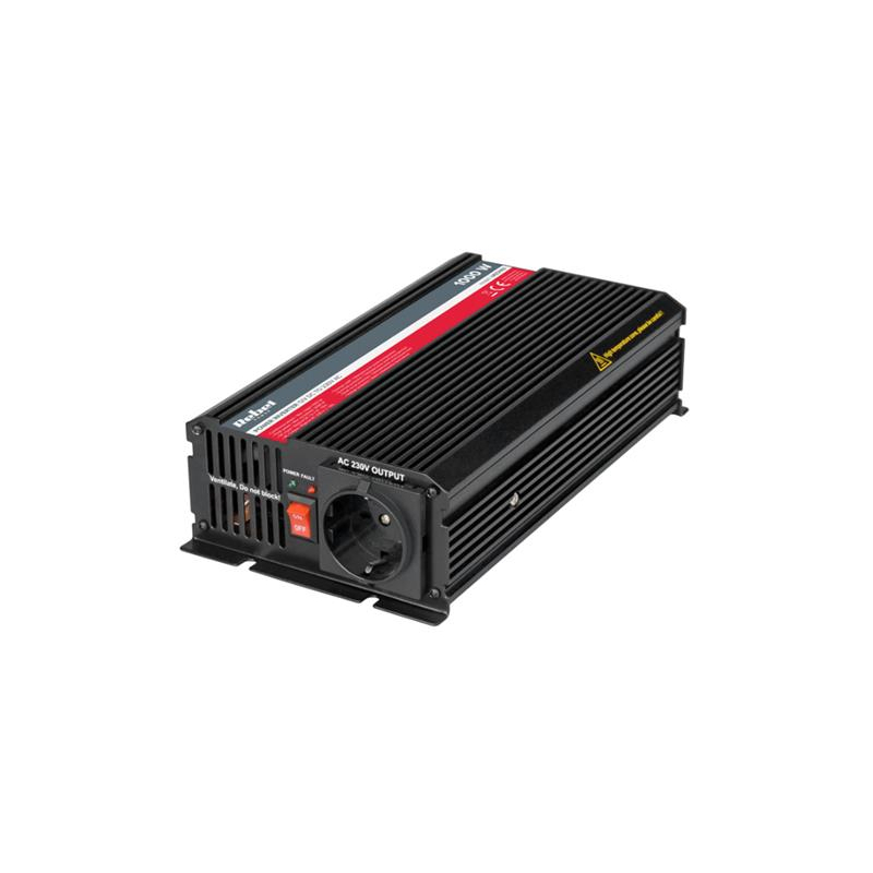 Levně Měnič napětí REBEL URZ3163 12V/230V 1000W 04230642