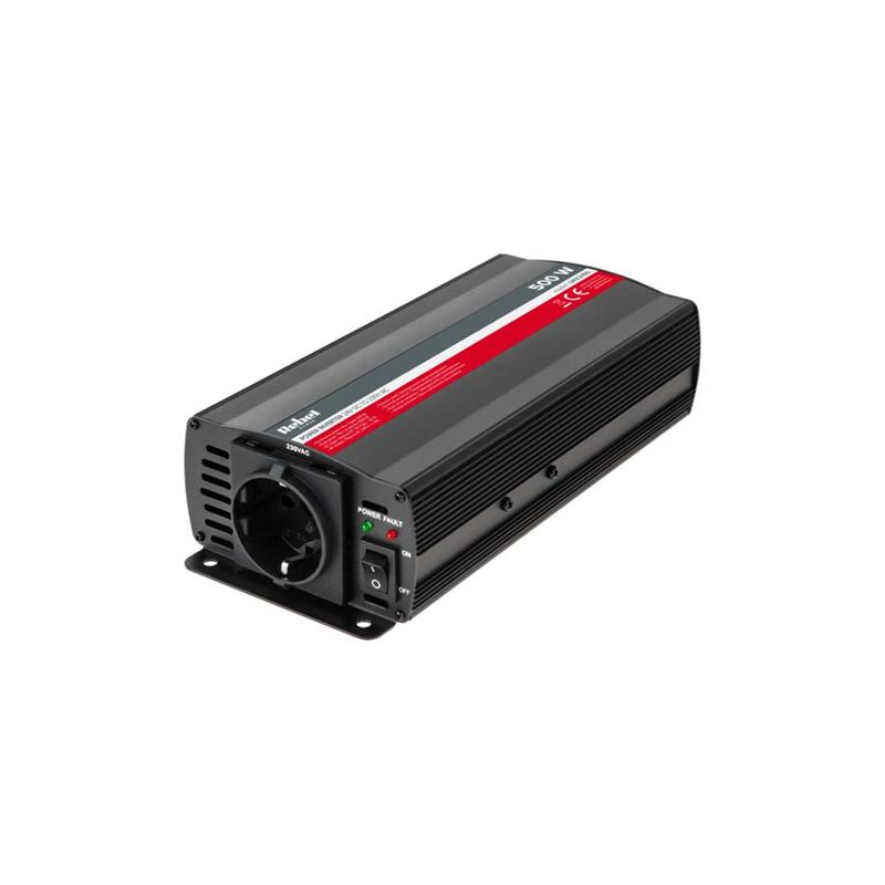 Levně Měnič napětí REBEL URZ3165 24V/230V 500W 04230646