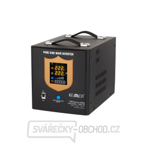 Zdroj záložní KEMOT PROsinus-2000 12V 230V 2000VA 1200W Black Zdroj záložní KEMOT PROsinus-2000 12V 230V 2000VA 1200W Black gallery main image