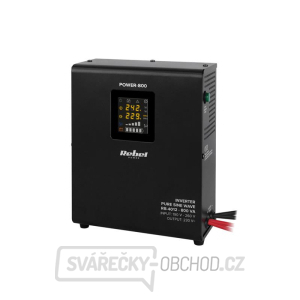 Zdroj záložní REBEL POWER-800 12V 230V 800VA 500W Black nástěnný gallery main image