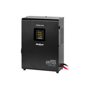 Zdroj záložní REBEL POWER-1000 12V 230V 1000VA 700W Black nástěnný gallery main image