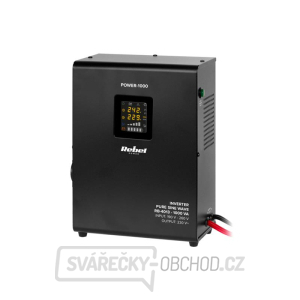 Zdroj záložní REBEL POWER-1000 12V 230V 1000VA 700W Black nástěnný gallery main image