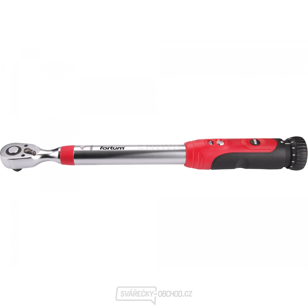 Klíč momentový se stupnicí, 48 zubů, 1/4", 5-25Nm, CrV