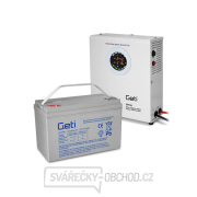 Zdroj záložní GETI GEP501 sinus 500W nástěnný + baterie 100Ah gallery main image