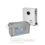 Zdroj záložní GETI GEP501 sinus 500W nástěnný + baterie 120Ah gallery main image