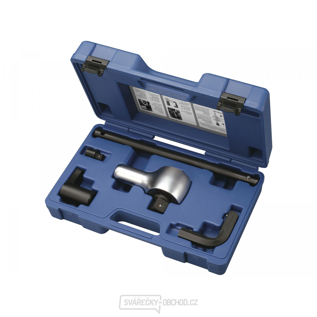 Násobič momentu, sada 5ks, 1/2"Fx3/4"M, 1500Nm