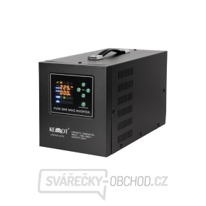 Zdroj záložní KEMOT PROsinus-2000 12V 230V 2000VA 1200W Black URZ3407-LFP4 gallery main image