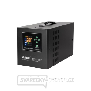 Zdroj záložní KEMOT PROsinus-1500-LFP4 12V 230V 1500VA 1050W Black URZ3427-12-LFP4 gallery main image